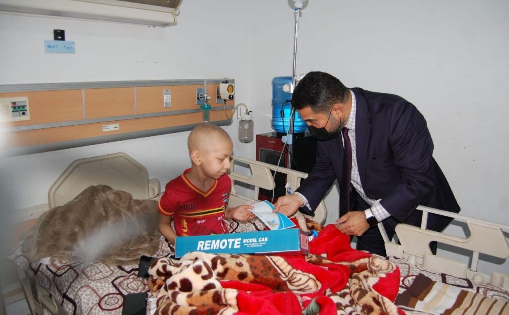 CEO & I.C. Hope Staff Visiting a Children’s Hospital in Basra, Iraq
